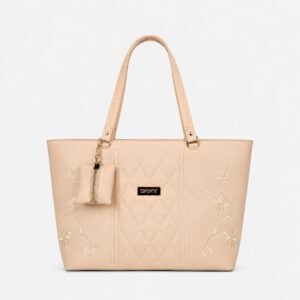 Perfect Timeless Grace Quilted Tote Handbag