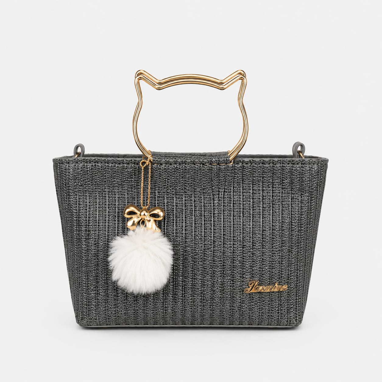 Emerald Green Textured Handbag