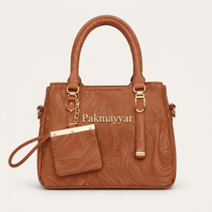 Amber Luxe Signature Handbag
