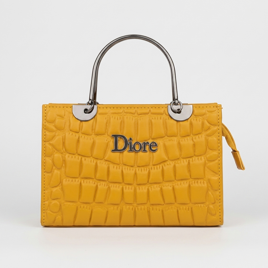 Elite Golden Croc Tote