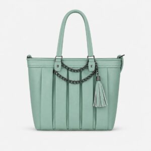 Premium Elegant Pleated Tote Handbag