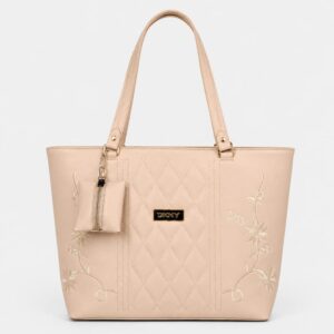 Perfect Timeless Grace Quilted Tote Handbag