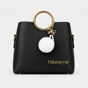 Radiant Pearl Grace Handbag Black